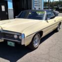 1969 Pontiac Catalina 400 CID 290 HP 6.5L V8 Auto 156k Yellow New Engine at 139k