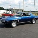 1969 Pontiac Firebird  2250 Miles Blue