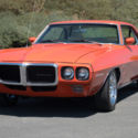 1969 Pontiac Firebird 400 2180 Miles Orange Hardtop  4-Speed Manual