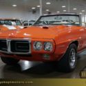 1969 Pontiac Firebird 400 Convertible Carousel Red Convertible 400cid/330hp 4bbl