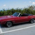1969 Pontiac Firebird 400 Convertible, manual 4-speed Hurst Shift, Tach on hood