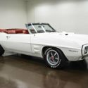 1969 Pontiac Firebird  71070 Miles White Convertible Pontiac 400 V8 Turbo 350 Au