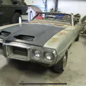 1969 Pontiac Firebird Convertible Green