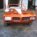 1969 Pontiac Firebird Convertible One Off Resto Mod Custom Project W/ Donor Car