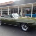 1969 Pontiac Firebird Convertible Verdoro green 350 Recent Restoration
