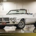 1969 Pontiac Firebird Convertible White Convertible 350 V8 66,529 Miles