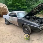 1969 Pontiac Firebird Coupe Grey