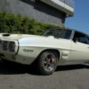 1969 Pontiac Firebird Coupe White RWD Automatic trans-am clone (restomod)