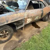 1969 Pontiac Firebird Green