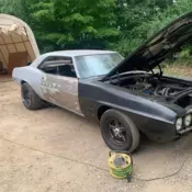 1969 Pontiac Firebird Grey