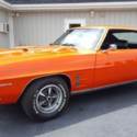 1969 Pontiac Firebird Manual 4-Speed RWD V8 6.6L Gasoline