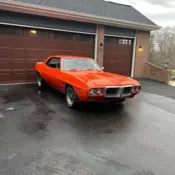 1969 Pontiac Firebird Orange
