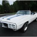 1969 Pontiac Firebird Trans Am Convertible 400 Ram Air IV 4 Speed White Clone