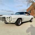 1969 Pontiac Firebird  White Convertible 350 V8 3 Speed Manual