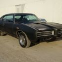1969 PONTIAC GTO 2DRHT. SURVIVOR. TRIPLE BLACK. 4 SPEED. RAM AIR . # MATCH