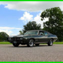 1969 Pontiac GTO 400 V8 Automatic RARE Midnight Green metallic exterior
