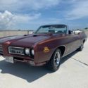 1969 Pontiac GTO Convertible 23,478 Miles Burgundy  400 4 Speed Manual