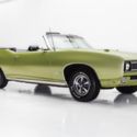 1969 Pontiac GTO Convertible, 4-Speed, Build Sheet Manual Convertible