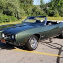 1969 Pontiac GTO Convertible 400, 4 Speed, Original Midnight Green Poly, NICE!