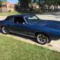 1969 Pontiac GTO Convertible Blue RWD Manual