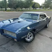 1969 Pontiac GTO Convertible Blue