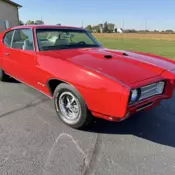 1969 Pontiac GTO Coupe Red