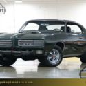 1969 Pontiac GTO Coupe Verdoro Green Coupe 455 V8 51,903 Miles