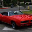 1969 PONTIAC GTO GTO 10991 Miles Red CONVERTIBLE 400 V8 Manual