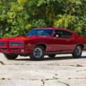 1969 Pontiac GTO Judge Ram Air III, 4 speed, A/C, Matador Red Black Interior