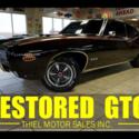 1969 Pontiac GTO Judge Tribute Automatic Restored 68 69 70 PHS PDM Wheels