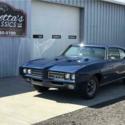 1969 PONTIAC GTO  LIBERTY BLUE 2 DOOR 400  4 speed
