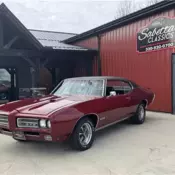 1969 Pontiac GTO, Matador Red with 45,000 Miles available now!