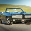 1969 Pontiac GTO Ram Air IV 4 Speed Convertible 42515 Miles Midnight Green   Man