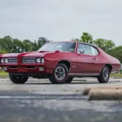 1969 Pontiac GTO RAM AIR IV Restored 15 Miles Matador Red 2D Coupe