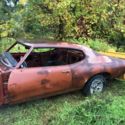 1969 Pontiac GTO roller, Matador Red, 4-speed