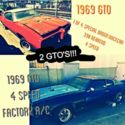 1969 pontiac gto&#039;s parts -base & 1 of 4 special order racecar 390 rearend