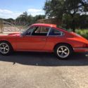 1969 Porsche 912 Coupe in Tangerine with Black Interior