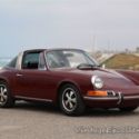 1969 Porsche 912 targa Burgundy Red Matching numbers no rust car 83k miles