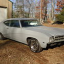 1969 Primer Gray Project Car Numbers Matching Stage 1