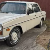 1969 RARE 4 Speed Mercedes 220 Runs But Needs Clutch