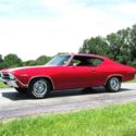 1969 Red Chevelle Malibu!! 307/Auto!! All Numbers Matching!! Mostly Original!!