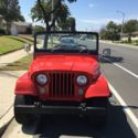 1969 Red Jeep CJ-5/Kaiser M38A1