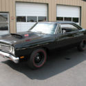 1969 ROAD RUNNER INDY 500ci 6 PACK CAR IS HODGE RESTORED BLACK ON BLACK FLAWLESS