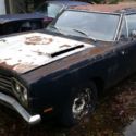 1969 Road Runner Original A4 Silver Bench Seat 4/Speed Car