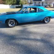 1969 ROADRUNNER Rare RM21 coupe 383 B5 Blue factory AC Car