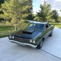 1969 ROADRUNNER RM21 ROADRUNNER 383 FACTORY 4SPD FENDER TAG SHARP F8 IVY GREEN