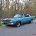 1969 ROADRUNNER RM23 383 4SPD PS DISC BUCKETS SOLID BEAUTIFUL SEAFOAM TURQUOISE