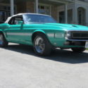 1969 Shelby GT500 convertible, restored, grabber green auto