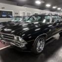 1969  SS 396 BUILT black on black CLEAN Collector Staggered custom wheels