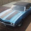 1969 Teal Oldsmobile Cutlass 442 Convertible Tribute